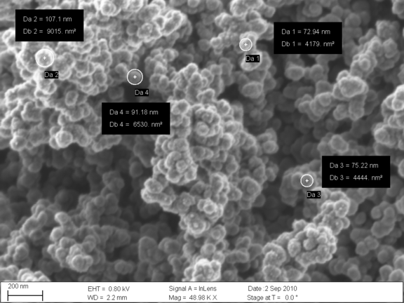 Nanoscale carbon black to increase electrical conductivity